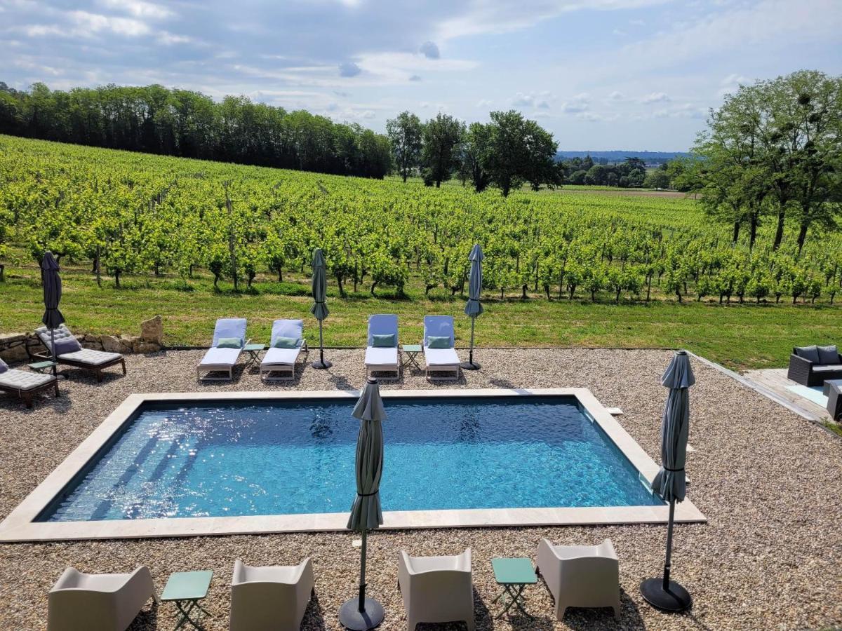 Bed and Breakfast A L'Ombre De La Treille -Proche Saint-Emilion Екстер'єр фото